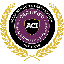 ACI Accreditation & Certification Institute — Certified Gate Automation Designer