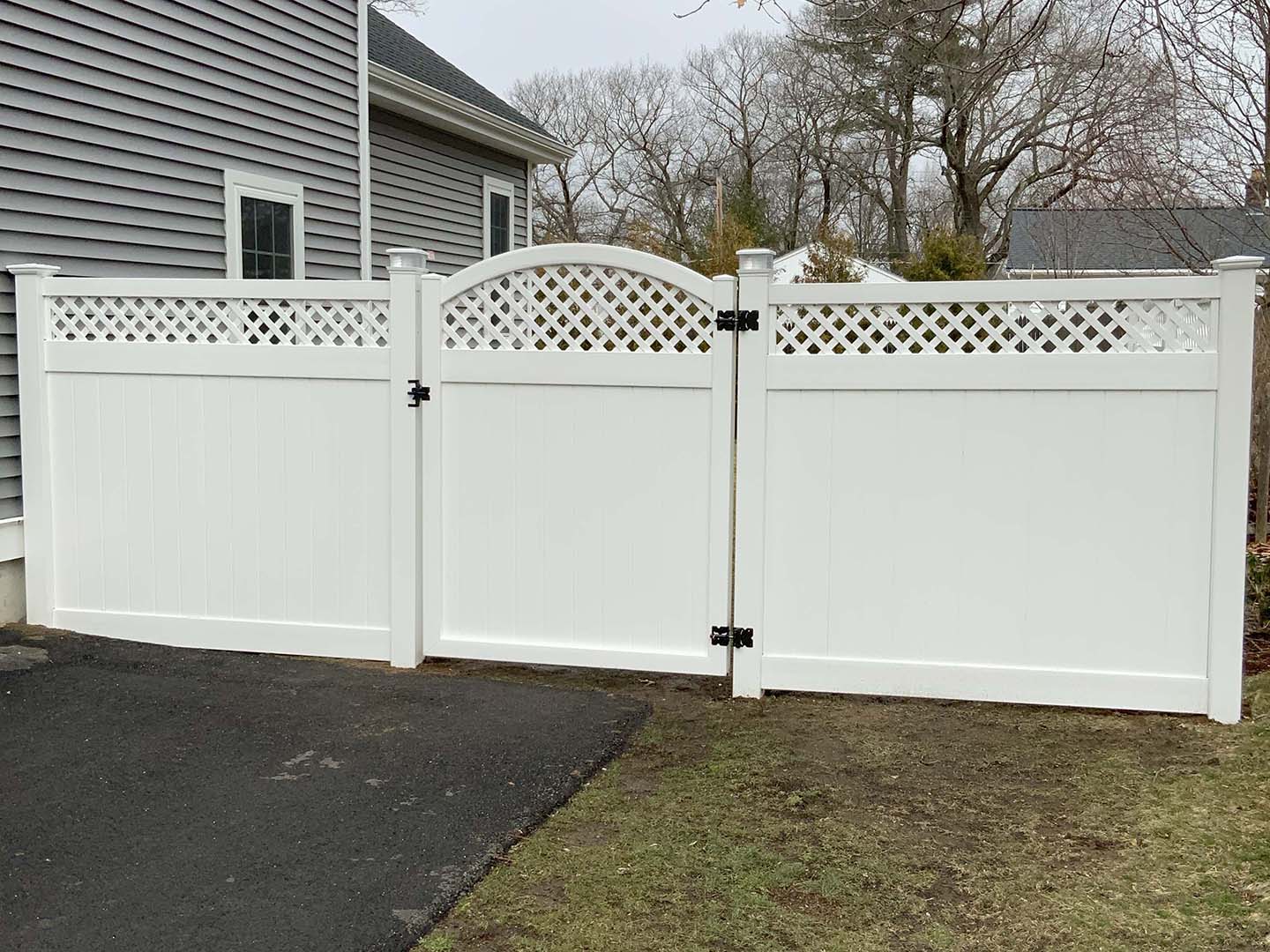 Gate installation project completed by New England Automatic Gate in the Merrimack Valley, Massachusetts