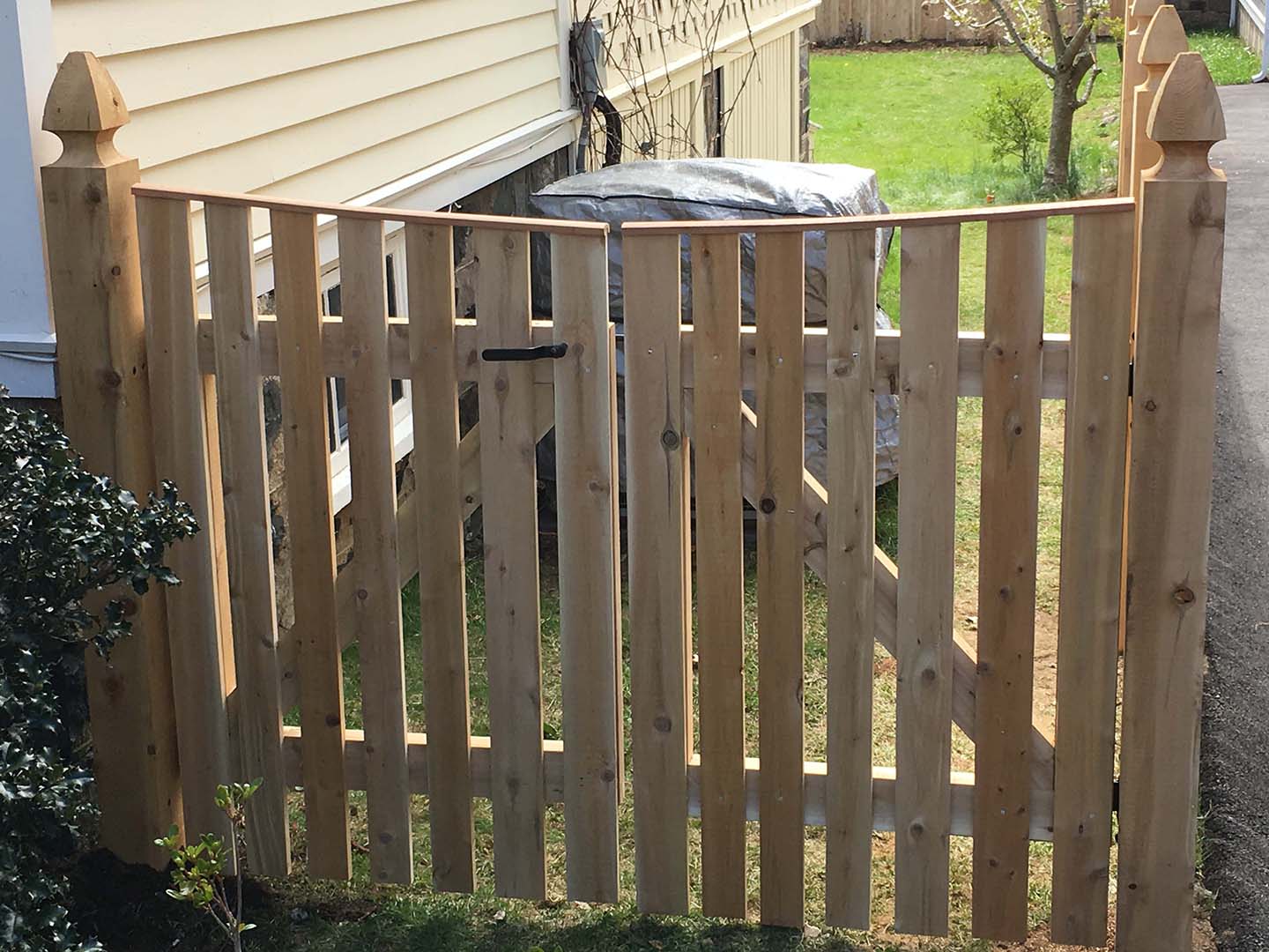 Gate installation project completed by New England Automatic Gate in the Merrimack Valley, Massachusetts